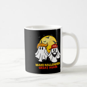 Funny Trump Vance Ghost Mega Hat Halloween Gr Kaffeetasse