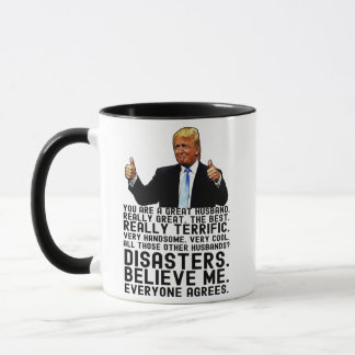Funny Trump Vatertag Geschenk für Ehemann Tasse