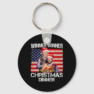 Funny Trump Vize Gewinner Weihnachtsessen Gewinner Schlüsselanhänger