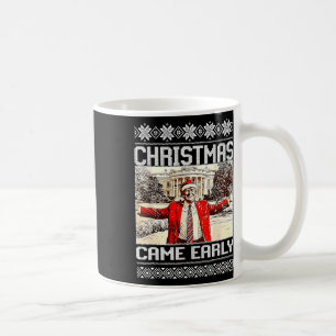 Funny Trump Weihnachten kam Anfang dieses Jahres 2 Kaffeetasse