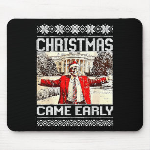 Funny Trump Weihnachten kam Anfang dieses Jahres 2 Mousepad