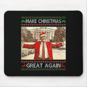 Funny Trump Weihnachten wieder großartig Weihnacht Mousepad