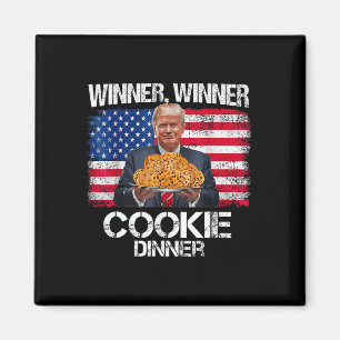 Funny Trump Weihnachtsdesign Gewinner Cookie Magnet