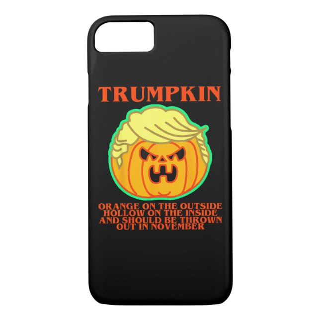 Funny Trumpkin Case-Mate iPhone Hülle (Rückseite)