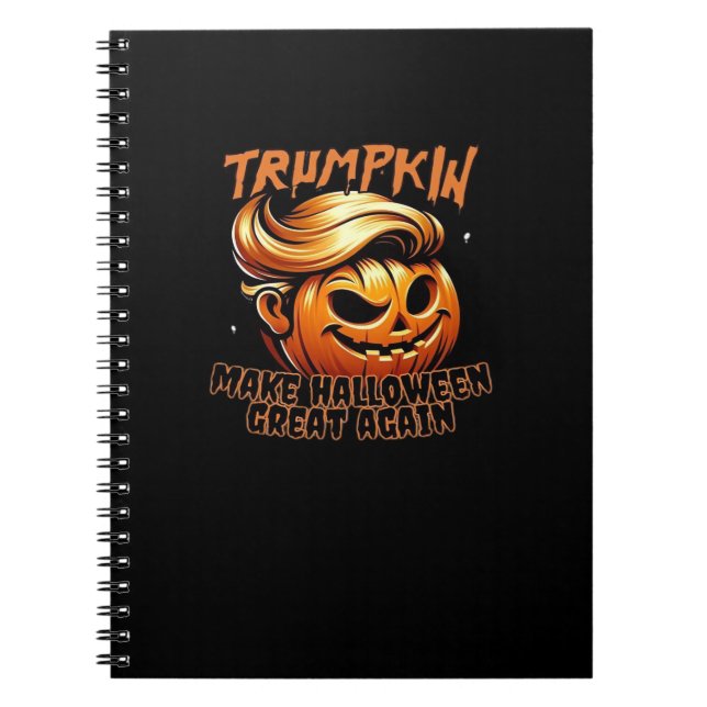Funny Trumpkin Classic Notizblock (Vorderseite)