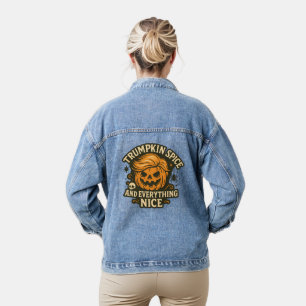 Funny "Trumpkin Gewürz & Everything Nice Halloween Jeansjacke