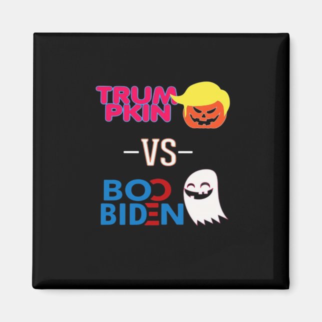 Funny Trumpkin Vs Boo Biden Halloween Design Class Magnet (Vorne)