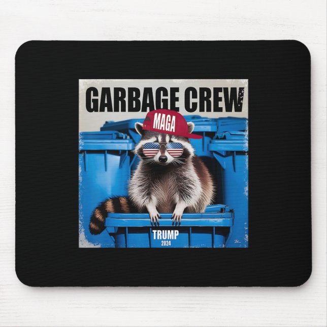 Funny Trumps Unterstützer sind Garbage Joe Biden G Mousepad (Vorne)