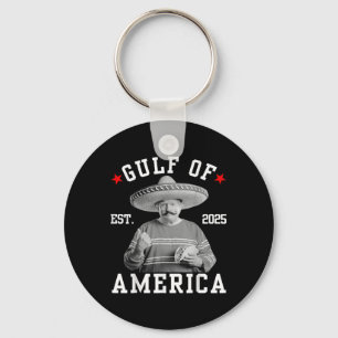 Funny Trumpshirt Gulf of US America Funny Mexican Schlüsselanhänger