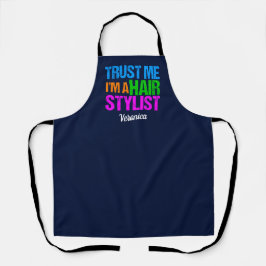 Funny Trust Me Ich bin ein Niedliches Monogramm fü Schürze
