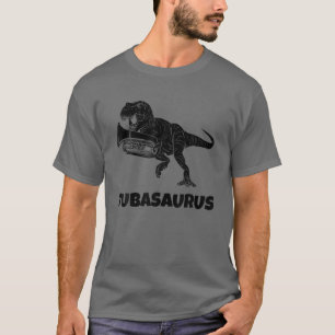 Funny Tubasaurus Tuba Dinosaur Woodwind Musiker D T-Shirt