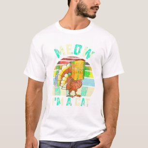 Funny Turkey Fake Cat T-Shirt