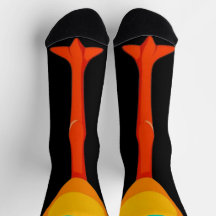Funny Turkey Hühnerfüße Socken Knie Tier