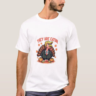 Funny Turkey Trump Erntedank T-Shirt