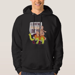 Funny Turtle Sloth Niedlich Fun Animes Hoodie