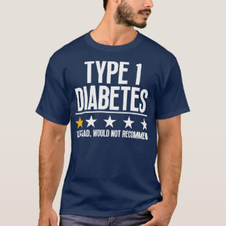 Funny Typ 1 Diabetes 2 T-Shirt