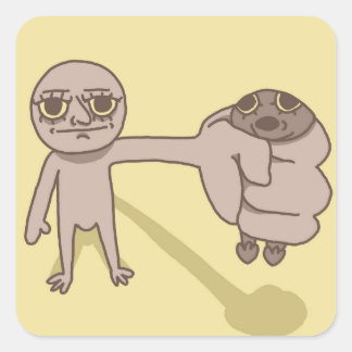 Funny Typ Frustrated Sticker