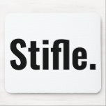 Funny Typografy Zitat stiffbe ruhig sarkastisch Mousepad<br><div class="desc">Sonnige Typografie zitiert .Keine Reden. Bitte festhalten. Versuchen zu meditieren, konzentrieren. Ich bin am Telefon. Sei schon still! In Schwarz-Weiß-Farben.</div>