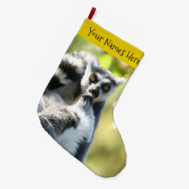 Funny überraschend Lemurs von Madagaskar Großer Weihnachtsstrumpf