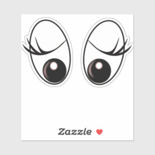 Funny Überraschender Augensticker Aufkleber