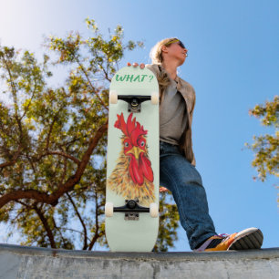 Funny Überraschendes Rooster-Skateboard - Benutzer Skateboard