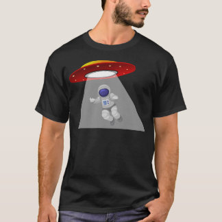 Funny Ufo Astronautenentführung T-Shirt