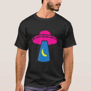 Funny Ufo Ovni Entführung eines Bananenfliegers Sa T-Shirt