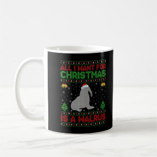 Funny Ugly Alles, was ich zu Weihnachten Wollte, i Kaffeetasse