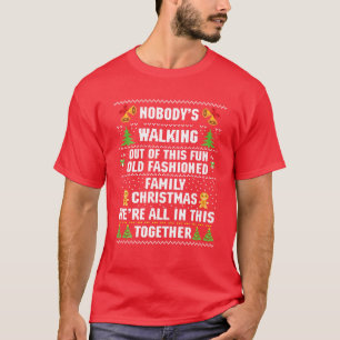 Funny Ugly Christmas Pajama Familie Matching Pj To T-Shirt