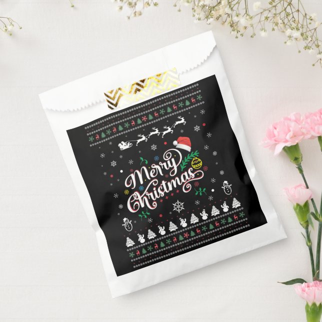 Funny Ugly Frohe Weihnachten Geschenktütchen (Versiegelt)