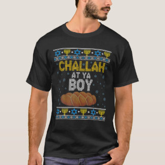 Funny Ugly Hanukkah Sweater Shirt Challah bei Ya B