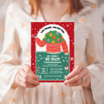 Funny Ugly Sweater Christmas Party