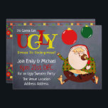 FUNNY UGLY SWEATER Weihnachten Einladen Chalkboard Einladung<br><div class="desc">1.Dieser Eintrag kann für verschiedene Gelegenheiten verwendet werden,  einschließlich der einfachen Bearbeitung des Textes nach Bedarf. _______________________________________________________________________________ 2. Wenn Sie Hilfe,  passende Elemente oder ein benutzerdefiniertes Design benötigen,  kontaktieren Sie Designer LeahG über die Registerkarte unten. _______________________________________________________________________</div>