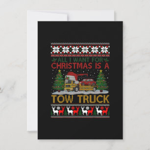 Funny Ugly Wollte ich zu Weihnachten ist ein Schle Einladung