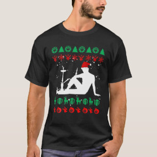 Funny Ugly Xmas Geschenk Shisha Shisha Shisha Hook T-Shirt
