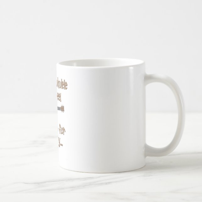 Funny Ukulele Kaffeetasse (Rechts)