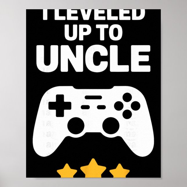 Funny Uncle Art For Uncle Men From New Promoted To Poster (Vorne)