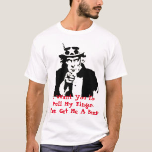 Funny Uncle Sam Meme : Ziehen Sie meinen Finger, u T-Shirt