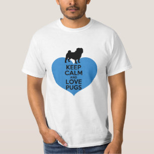 Funny und Adorable Mops Lover Graphics T-Shirt