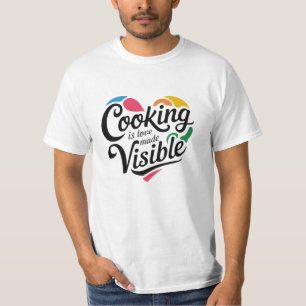 Funny und Bold Cooking Lover Graphics T-Shirt