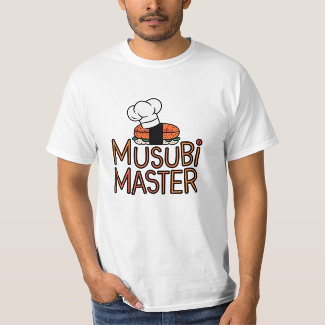 Funny und Bold Musubi Designs T-Shirt (Vorderseite)