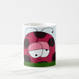 Funny und Chubby Ladybug Kaffeetasse