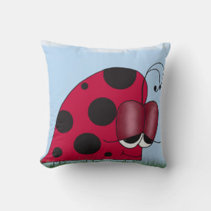 Funny und Euphoric Ladybug Kissen