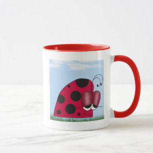 Funny und Euphoric Ladybug Tasse