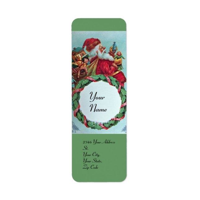 FUNNY UND HUMOROUS SANTA CLAUS VINTAG CROWN (Vorne)