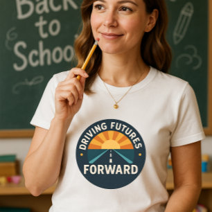 Funny und Niedlich Teacher Shirt; treibende Zukunf T-Shirt