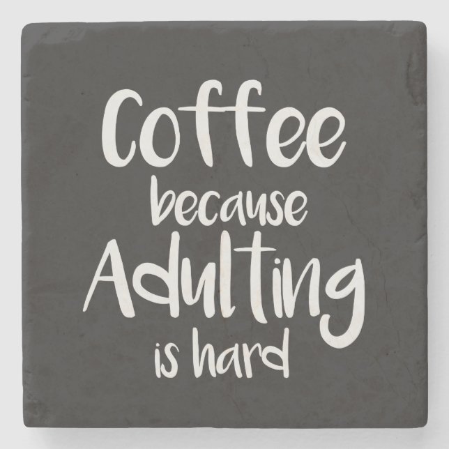 Funny und niedlicher Kaffee Untersetzer (Vorderseite)
