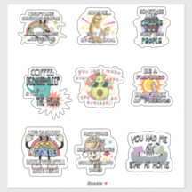Funny und Sarcastic Vinyl Stickers