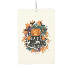Funny und Spooky Halloween Zitate glücklich Autolufterfrischer