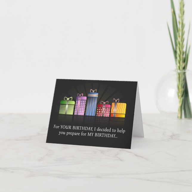Funny Unglaublich witzig Birthday Card Geschenk de Karte (Vorderseite)